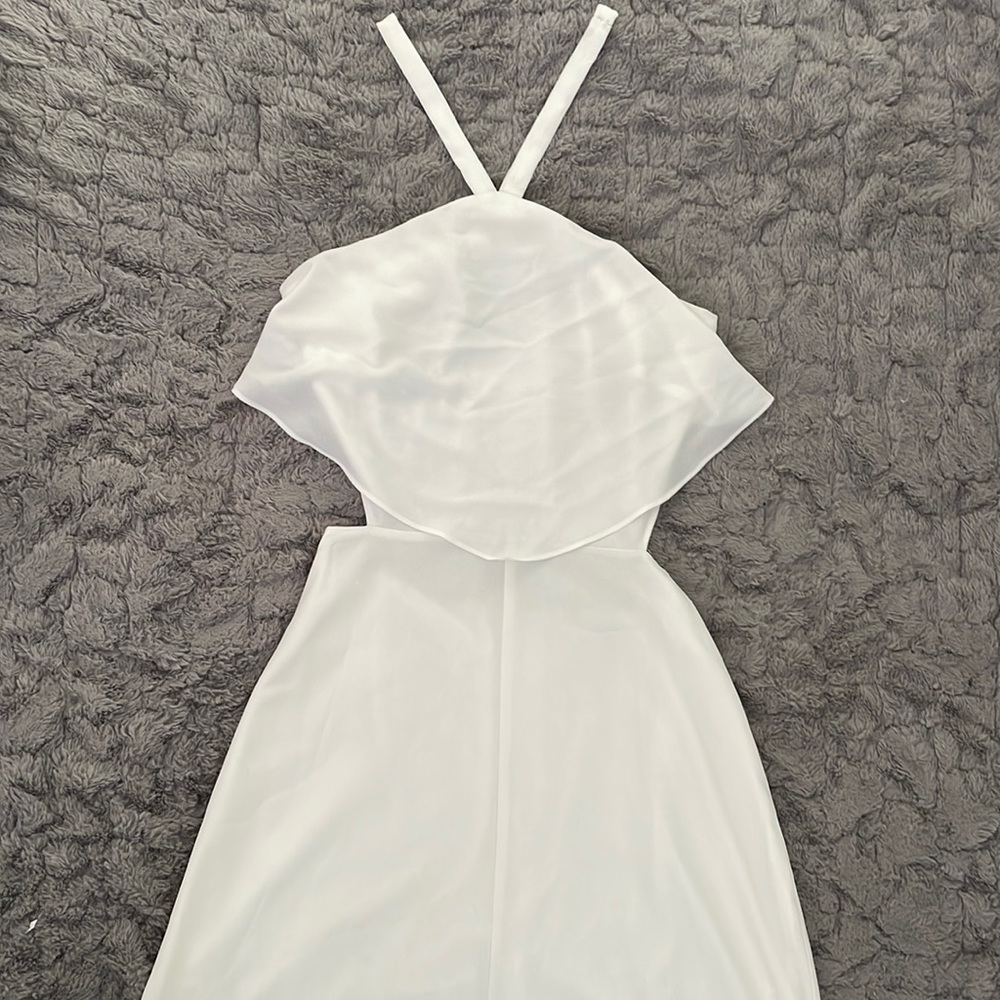 Ali & Jay medium white long dress